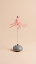 Interactive Feather Toy for Cats