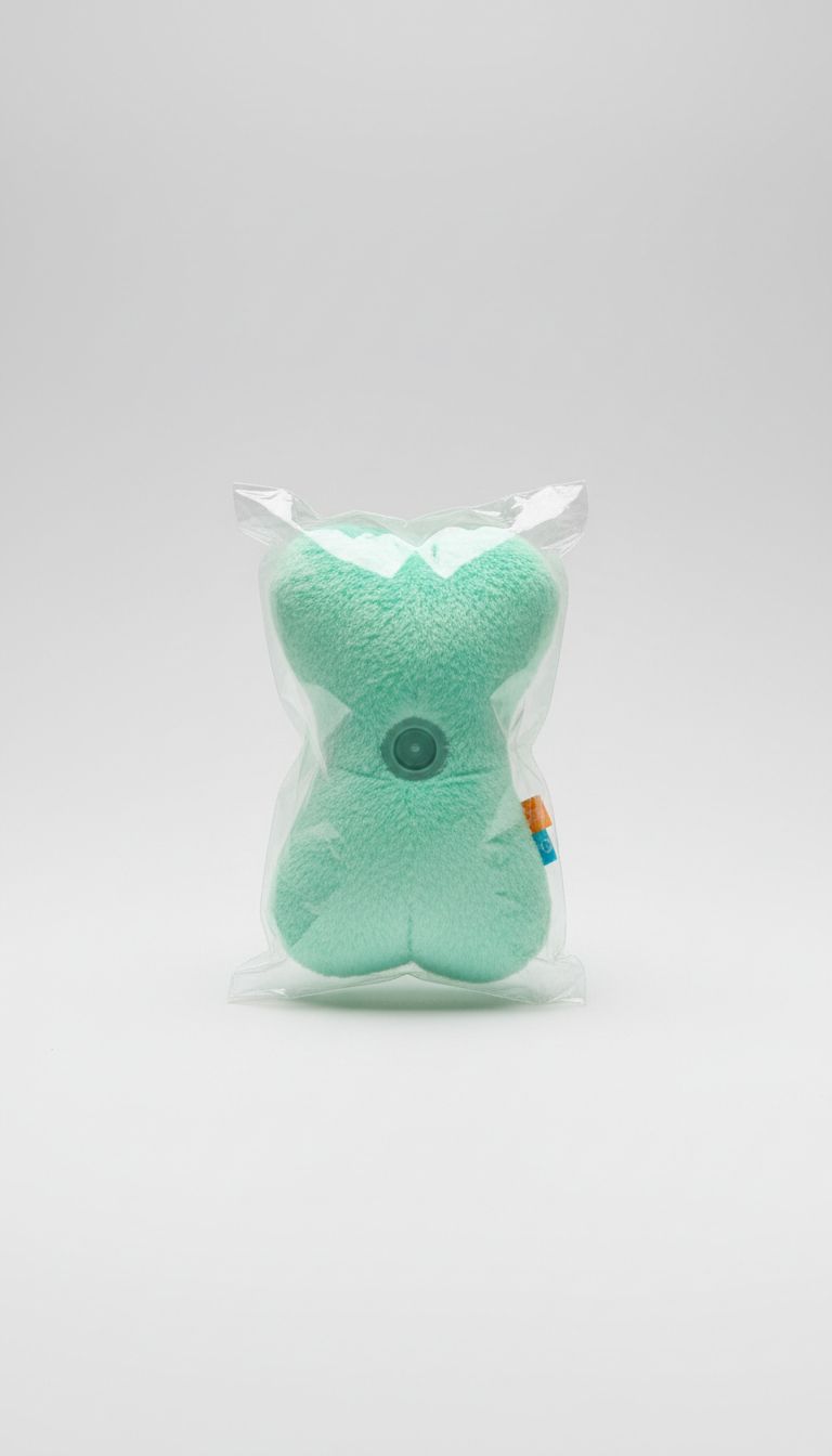 Mint Plush Squeaky Toy